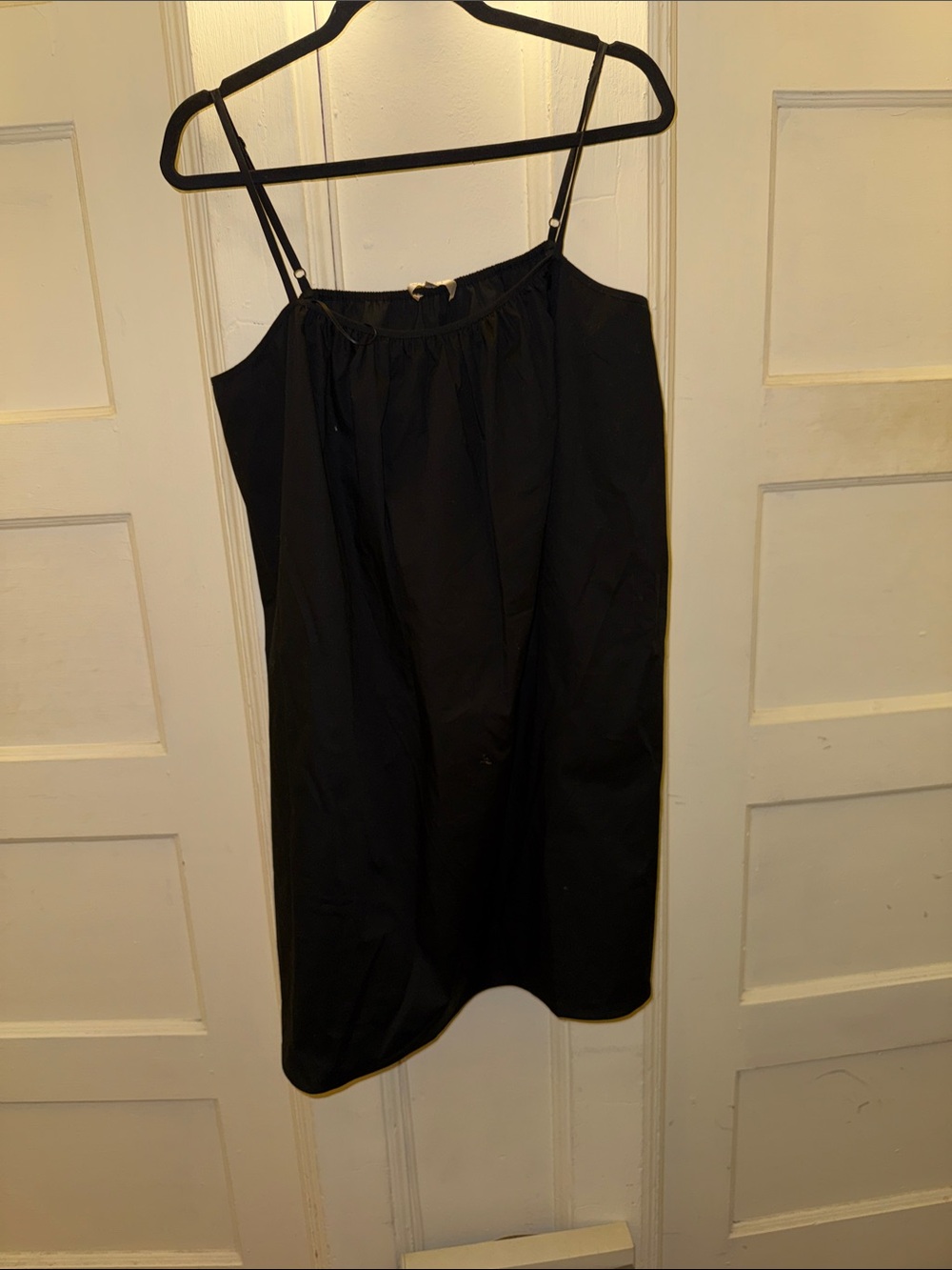 Women’s Black Adjustable Strap Top